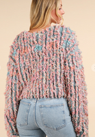 
              Shaggy Yarn Knit Sweater
            