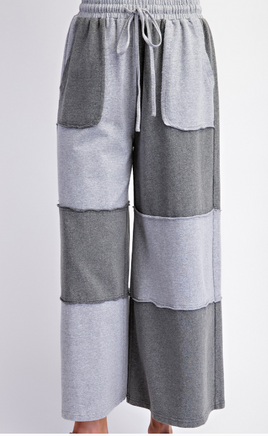 Easel Color Block Pants