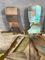 
              Wooden Boot Wall Decor
            