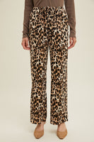 
              Wishlist Leopard Print Drawstring Pants
            