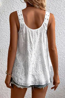 
              Eyelet Tank Top
            