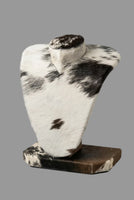 
              Cowhide Necklace Display
            