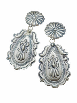 Eugene Charley Repousse Earrings