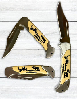 Deer Wildlife Knife