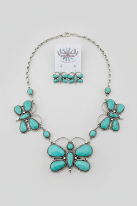 Diane LonJose Campoitos Butterfly Lariat & Earring