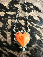 
              Augustine Largo Spiny Heart Necklace
            