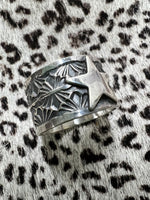 
              Sunshine Reeves Star Stamped Band Ring
            