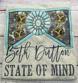 Yellowstone Beth Dutton State of Mind Tee