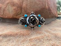 
              Lyle Piaso Turquoise SS Flower Cuff
            