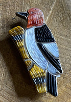 
              Eric Lowjake Woodpecker Pin/Pendant
            