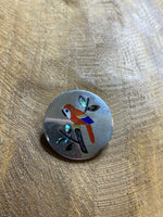 
              Sanford Edaakie Zuni Inlay Pin/Pendant (4 Styles)
            