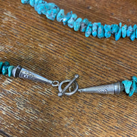 
              Vintage Turquoise Nugget Necklace
            