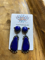 
              Augustine Largo Lapis Lariat & Earring Set
            
