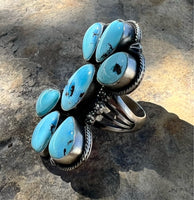 
              Jeff James Golden Hills Cluster SS Ring
            