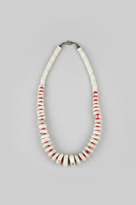 Vintage Wild Horse & Coral Necklace