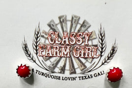Linda Yazzie Coral Stud SS Earrings