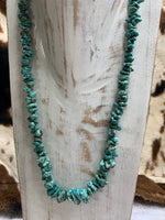 
              Vintage Turquoise Nugget Necklace
            