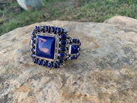 
              Tyler Brown Lapis SS Cluster Cuff
            