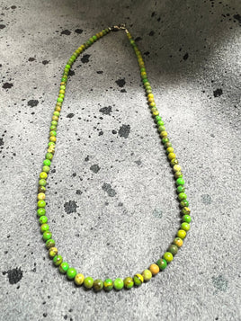 Apple Turquoise SS Necklace